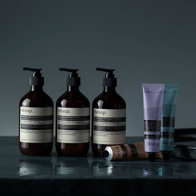 Aesop Kategorie-Top-Banner